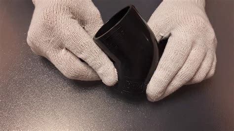 Угольник (отвод) 45 градусов ПВХ (PVC-U) - клеевой пластиковый фитинг ...