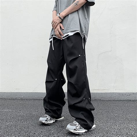 Vintage Pleated Bootcut Overalls Helloice Apparel