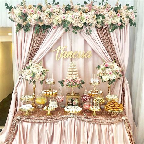size backdrop  dessert table  ladonna teal blog