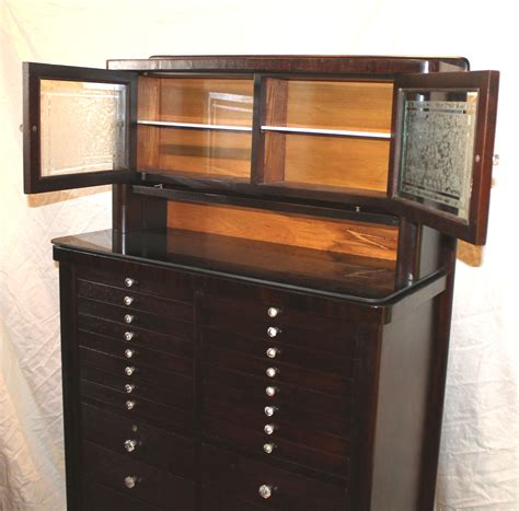 Bargain Johns Antiques Antique Mahogany Dental Cabinet Original