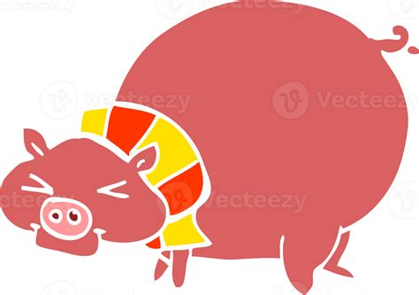 Cartoon Doodle Fat Pig 41146749 Png