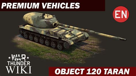 Premium Vehicles Object 120 Taran” Youtube