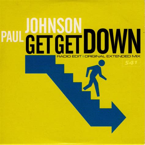 Paul Johnson Get Get Down 1999 CD Discogs