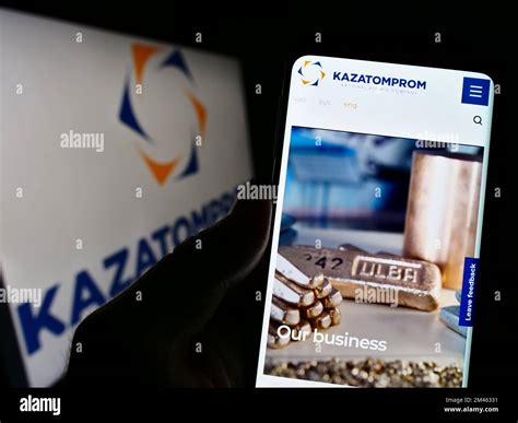 Logo kazatomprom hi-res stock photography and images - Alamy