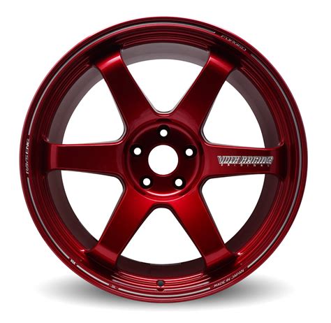 volk racing te ultra  spec    red tesla mod