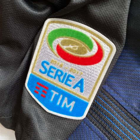 Nike Mens Inter Milan Soccer Jersey Size L Black / Navy Blue / Yellow (s)