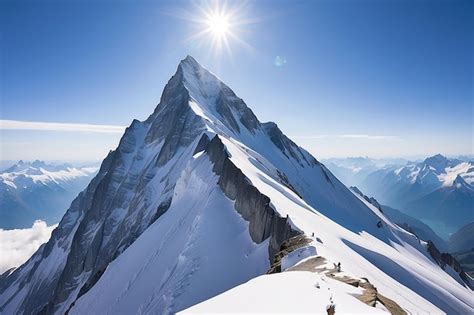 Premium Photo | The Swiss peak