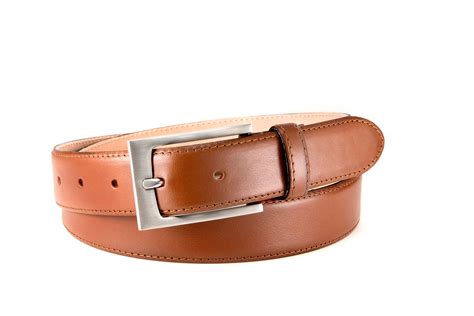 Mens Leather Belt Brandy Brown Dress Belt Elegant Belt For Men Etsy