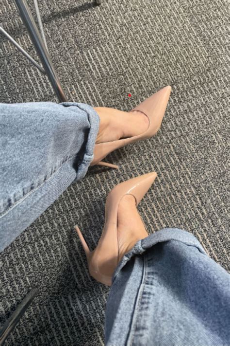 TrendyAnka Kadın Nude Ten Rugan 8cm Ince Şeffaf Kapak Topuklu Stiletto Ayakkabı Fiyatı Yorumları