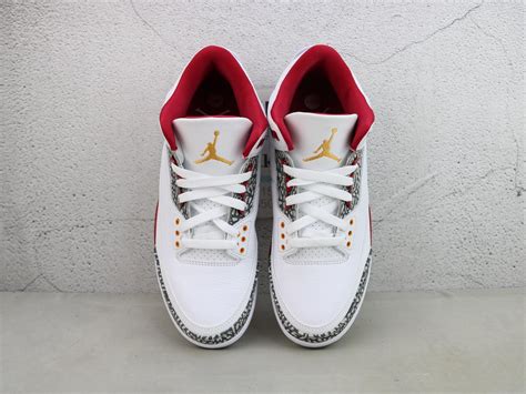 Air Jordan 3 Cardinal Red From Tim Sneakers Rsneakerreps