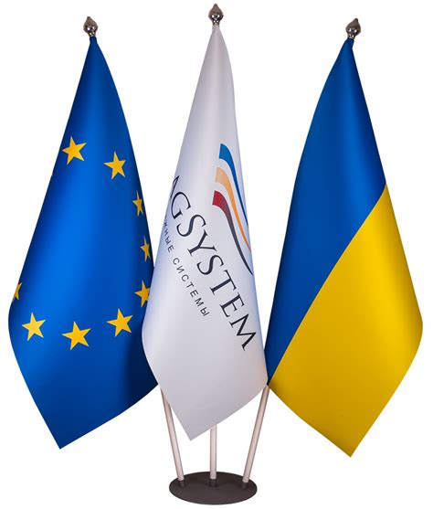 Флагшток кабинетный ТРЕХМЕСТНЫЙ купить в Украине от производителя ...