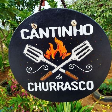 Frases Para Area De Churrasco - Plaquinha para área de churrasco com frase/lettering "cantinho do ...