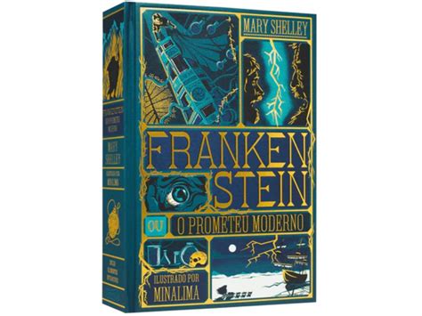 Elementos Inovadores No Livro Frankenstein - Comprar Frankenstein | Edição de luxo ilustrada e com elementos ...