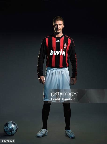 71 David Beckham Signs For Ac Milan Stock Photos High Res Pictures