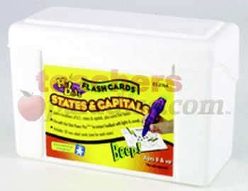 EDUCATIONAL INSIGHTS Hot Dots Flash Cards States Capitals EI TeachersParadise