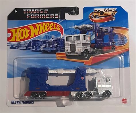 Hot Wheels Caminhão ultra magnus Track Fleet Transformers Universo Hot Wheels