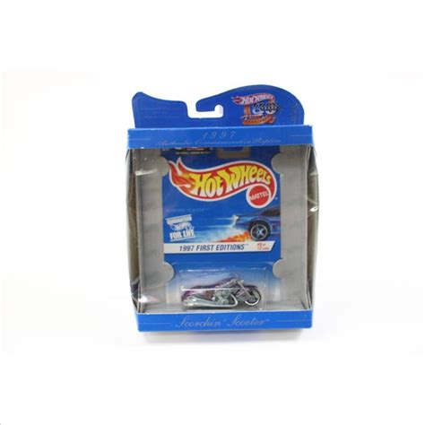 Hot Wheels First Editions Scorchin Scooter Property Room