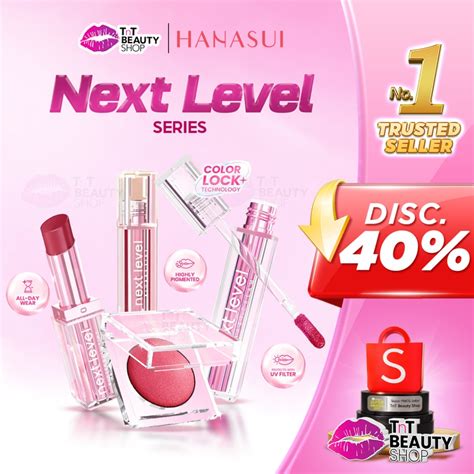 jual hanasui  level series hanasui  level blurry tint liplast
