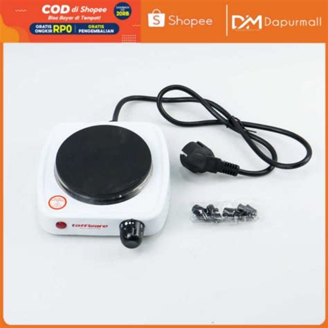Jual Kompor Listrik Mini Kompor Elektrik Murah Alat Masak Hot Plate Cooking 500W DLD 101B