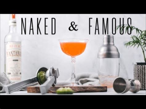 How To Make A Naked And Famous Cocktail Can This Replace The Paper Plane Cocktail YouTube
