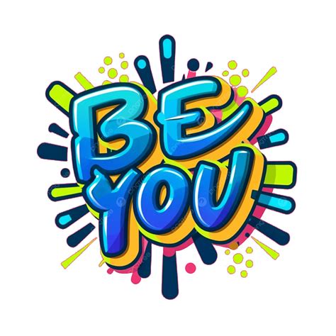 Be You Text With Vector Design T Shirt, Be You Text With Vector Design