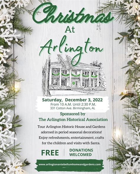 Christmas at Arlington | District 6 Birmingham, Alabama