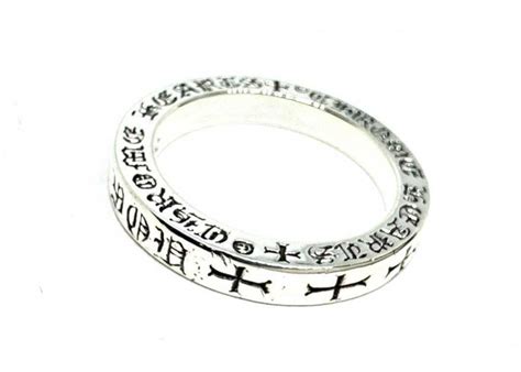 Chrome Hearts Chrome Hearts 3mm SPACER FUCK YOU Silve Gem