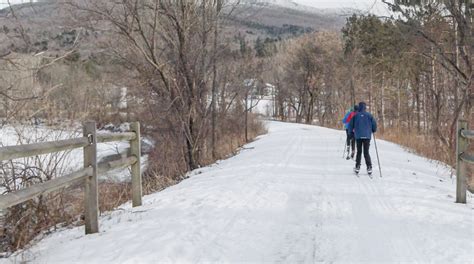Snowmobiling Vermont Rail Trails