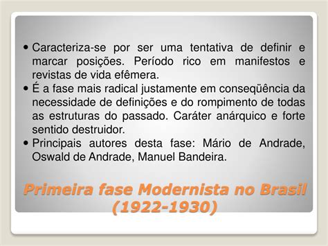 PPT - Modernismo (1ª fase) PowerPoint Presentation, free download - ID ...
