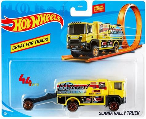 Грузовик Hot Wheels Track stars Scania Rally Truck / Хот Вилс - купить ...