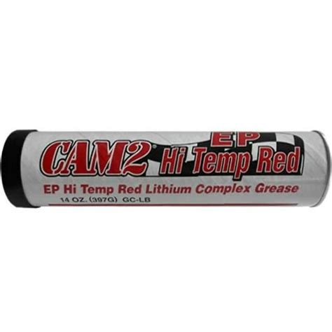 CAM2 EP Hi-Temp Red Lithium Complex Wheel Bearing Grease, 14 oz tube ...