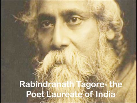 Rabindranath Tagore The Poet Laureate Of India Photo 1 Of 1