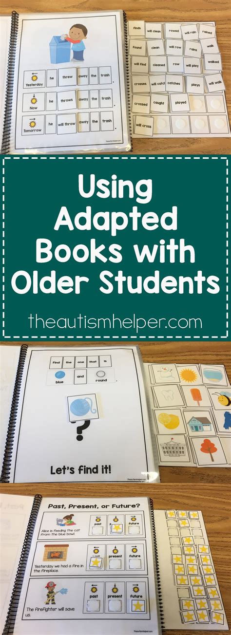 Using Adapted Books With Older Students The Autism Helper Adapted