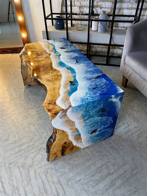 Epoxy Resin Table Resin Table Top Coffee Table Epoxy Resin Art