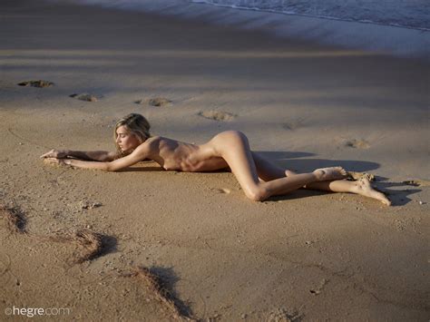 Hot Francy Torino Practices Nude Yoga On The Beach 11 Photos
