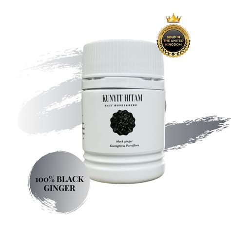 Kunyit Hitam Black Ginger 40 Capsules Shopee Malaysia