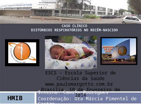 Ppt Caso Cl Nico Dist Rbios Respirat Rios No Rec M Nascido Interna