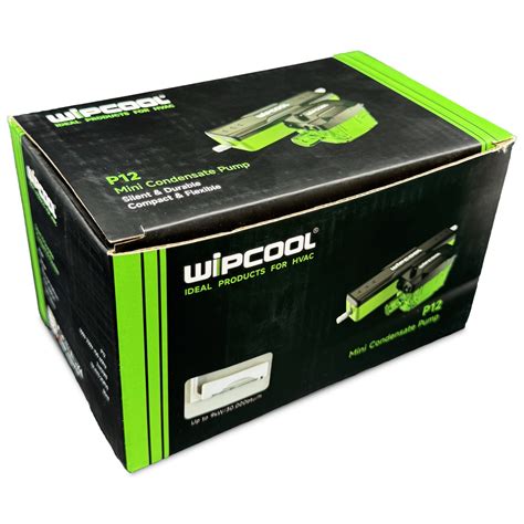 Дренажная помпа wipcool p12, проточная, 12 л/ч, 19 дб — купить по ...