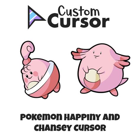 Pokemon Happiny And Chansey Cursor Custom Cursor