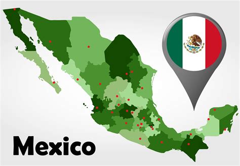 Mapas De México Con Y Sin Nombres De Ciudades Y Estados