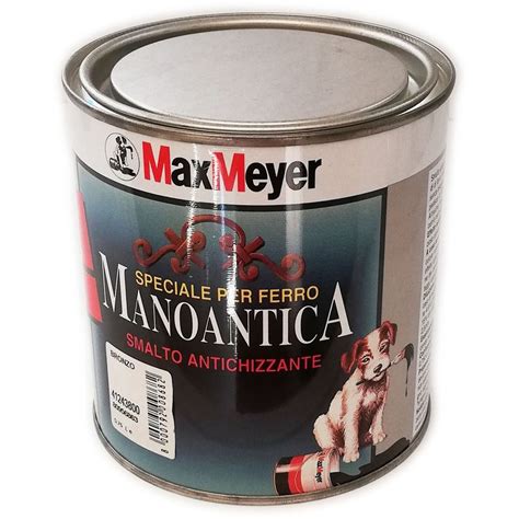 Max Meyer Smalto Antiruggine Antichizzante Manoantica Bronzo Gel