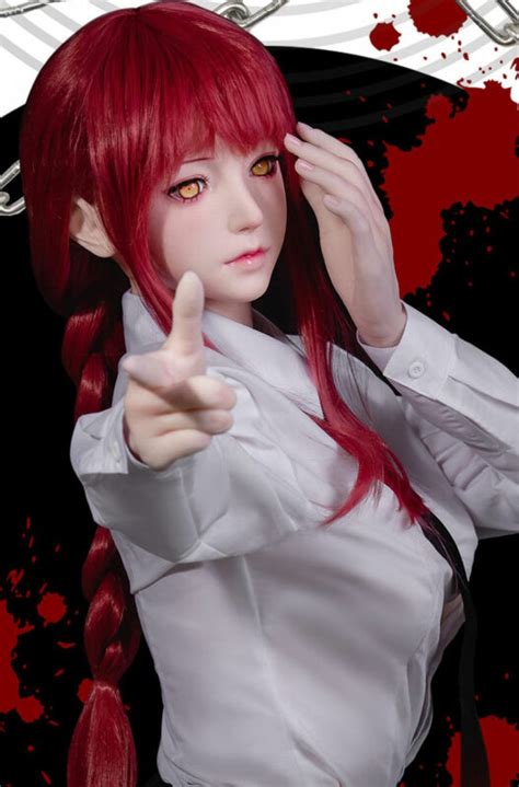Makima Chainsaw Man Celebrity Big Breast Anime Sex Doll PetiteSexDoll
