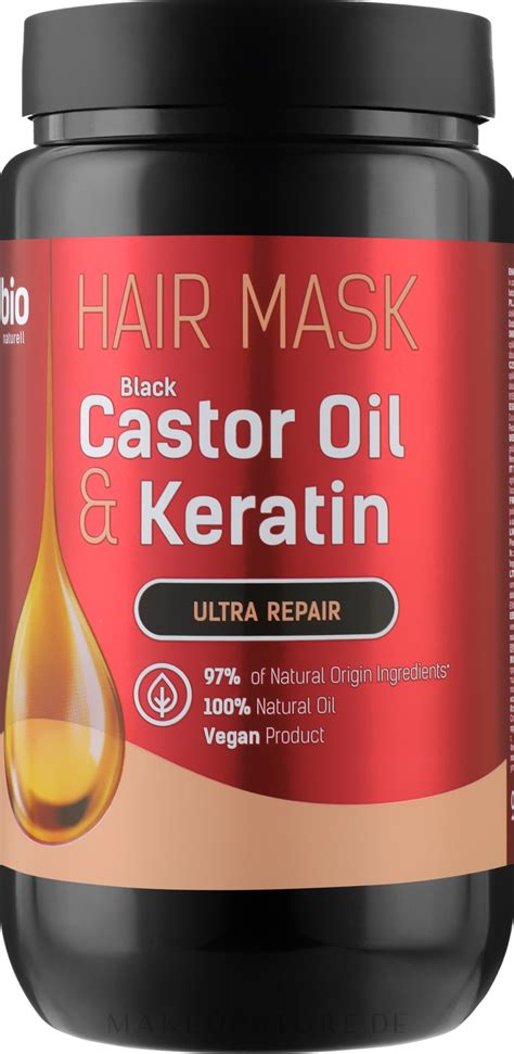 Bio Naturell Hair Mask Haarmaske Castor Oil Keratin Makeupstore De