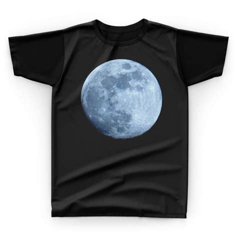 Camiseta Camisa Lua Cheia Satélite Moon Space Espaço D23 no Elo7