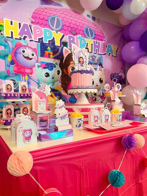 Gabbys Dollhouse Birthday Gabbys Dollhouse Party Ideas Gabbys