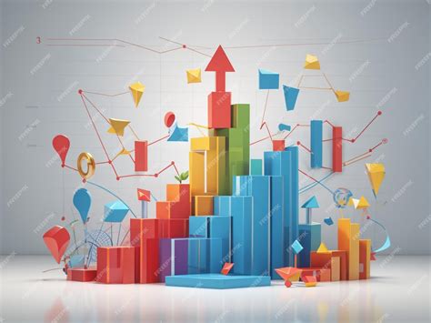 Premium Photo | Success Unleashed Business Graph on Goal Achievement