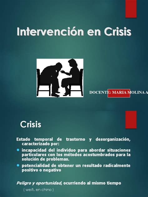 Intervención En Crisis Toma De Decisiones Psicología