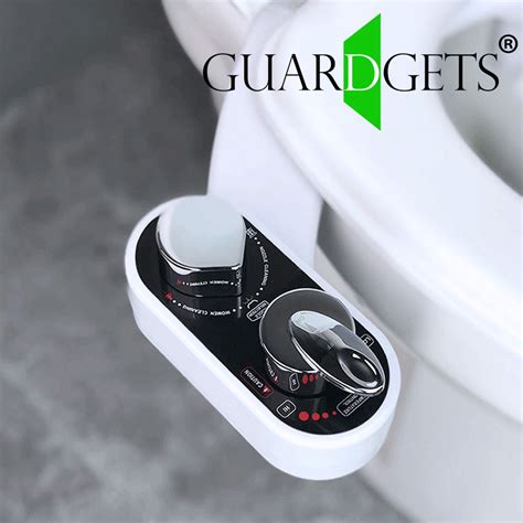 Guardgets Bidet Hot And Cold Warm Water Toilet Seat Attachment Shattaf Sprayer Japanese Cover