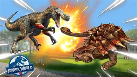 Pelea De Dinosaurios Gana Facil Asalto Master Ankylosaurus Jurassic