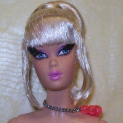Nude Barbie Doll Articulated Pivotal Blonde Ponytail